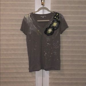 J.crew embellished tee